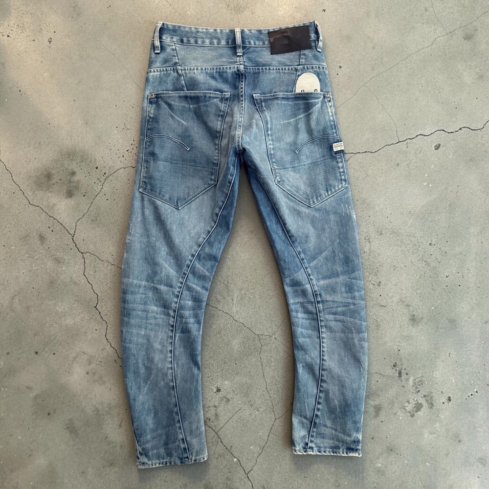 G-Star RAW Drop 1 Type C 3D Pharrell Bionic Yarn Jeans Blue Men 29x32 Fits 30x29